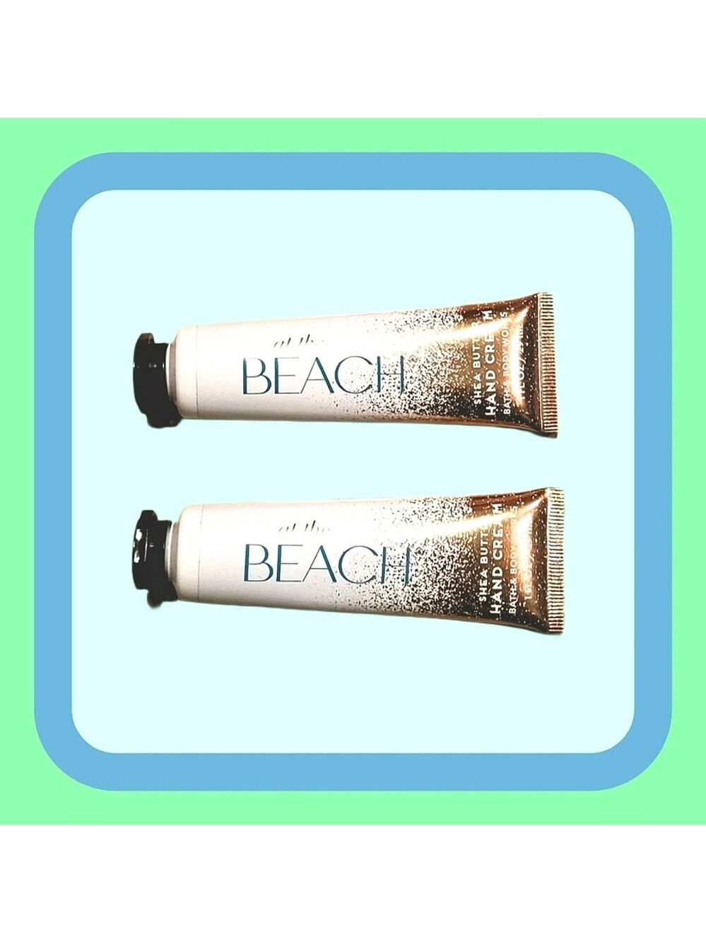 2 AT THE BEACH HAND CREAMS BY BATH AND BODY WORKS